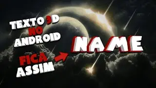 Tutorial de como fazer texto 3D no android