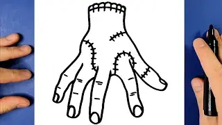 COME DISEGNARE LA MANI DELLA FAMIGLIA ADDAMS