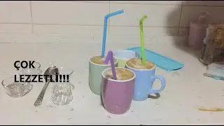 EVDE 2 DAKİKADA SOĞUK KAHVE YAPIMI(ÇOK BASİT VE ÇOK LEZZETLİ!!!)