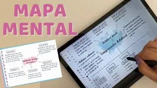 COMO EU FAÇO MAPAS MENTAIS NO TABLET | TAB S6 LITE
