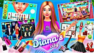 20 СЕКУНДНЫЙ ОБЗОР на ИГРУ DIANA'S CITY!