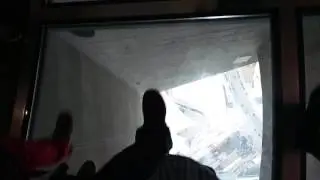 Glass floor walk CN TOWER Toronto Canada
