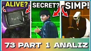 SKIBIDI TOILET 73 PART 1 -  ALL Easter Egg Analysis Theory / ALLIANCE AGENT BACKGROUND!?