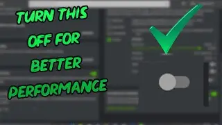 Turn This Setting Off For BETTER PERFORMANCE In GeForce NOW