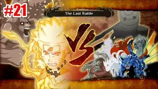 EPIC BATTLE ‼ NARUTO & KILLER BEE VS 6 JINCHURIKI - Tamatin Naruto Storm 3 #21