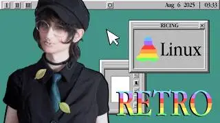 I made Linux look RETRO
