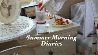 5:30 am Summer Morning activities when being alone🧺 Organizing my cozy kitchen, IKEA haul