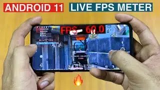 How to see LIVE FPS in Pubg on any Android 11 Phone! No Root