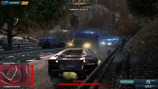 NFS 2012 - Crashing my way to max heat!(amd 8gb gameplay)