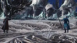 Devil May Cry 5 Dante vs Vergil but with Unwavering Belief from Lost Judgment