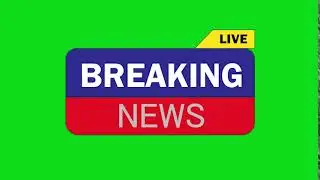 Breaking News Free Green Screen