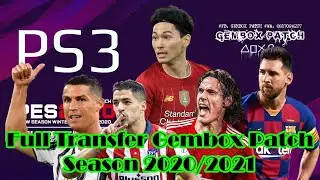 Tutorial cara Update Gembox Patch season Pes 2020/2021 transfer full PS3 HEN