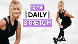 10 Minute EVERY DAY STRETCH | All Standing Over 50!