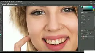 PHOTOSHOP  Retouching, PART 31  Teeth Retouch