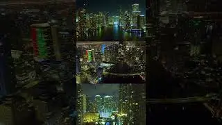 Beautiful Nights in Miami! 🌃 #miami #miamirealestate #dji @DJI