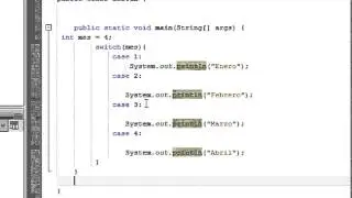 Cómo usar e implementar Switch, Case, break y default. JAVA
