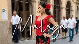 Malaga Old Town in 5 Minutes / Malaga, Spain / Málaga en 5 minutos / Malaga in 5 Minuten, Spanien