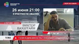 Повседневность глазами социолога - обе части с чистым звуком