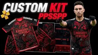 How To Create CUSTOM KITS In Pes PPSSPP | Master League & Club Tutorial
