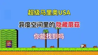 【超级马里奥USA】【Super Mario Bros. 2】【一】异度空间里的隐藏蘑菇你能找到吗——四名角色你选谁？
