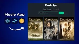 Build a Stunning Movie App with React JS, Tailwind CSS & DaisyUI
