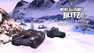Bringing Jagdpanzer 4 on drugs in Quick Tournament 2v2 || World of Tanks Blitz - Kryos Gameplay