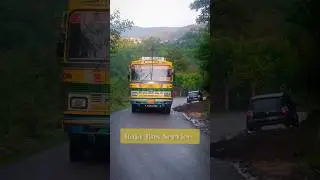 Raja Bus Service (Kullu To Lugvalley) #himbus #hillbus #hrtc #busvideo #travel #tranding #shorts
