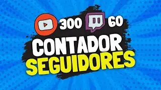 Como poner CONTADOR de Espectadores en OBS Studio✅ Como poner un Contador de Seguidores en OBS