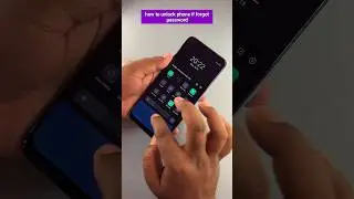 how to unlock phone if forgot password 