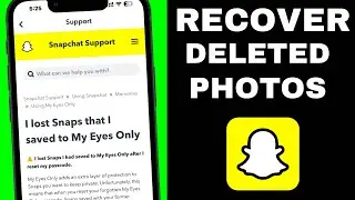 How To Recover My Eyes Only Deleted Pictures On Snapchat