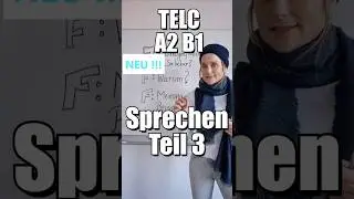 TELC 🇩🇪A2 B1 - Mündliche Prüfung  - Teil 3 - Fleisch oder kein Fleisch