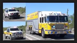 (RESCUE RESPONSE) Battalion Chief 152, 602 & Squad 159 Responding [Glendale & Scottsdale Fire Dept.]