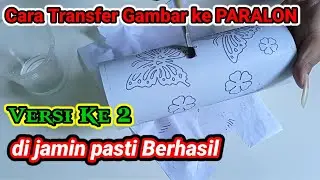 cara transfer gambar ke paralon versi ke2, dijamin pasti berhasil