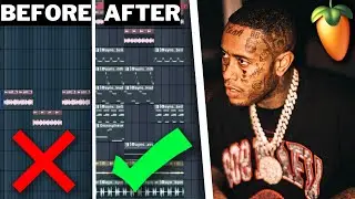 How To Make DARK VINTAGE SYNTH Samples For Southside 808 Mafia | FL Studio 21