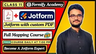 How to Map JotForm Fields to a Custom PDF Form (2026 Tutorial) | Formify Academy