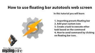 How to use floating bar autotools web screen - Keyboard switcher for android using tasker