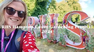 Painting The Gardens At RHS Hampton Court Garden Festival 2024!