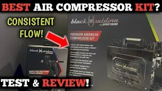 Review: The NEW Black Widow Airbrush Compressor Kit! Shocking RESULTS?!
