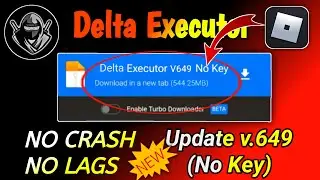 Delta Executor Mobile New Update V649 | No Lag | Fluxus Executor Mobile/Pc Roblox | Delta V649