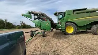 Working on a Farm - SOYBEAN HARVEST