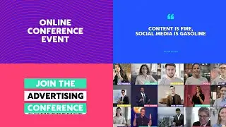 Corporate Online Event | After Effects template
