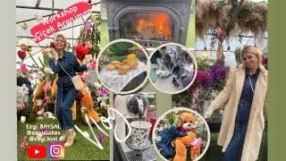 SEVGİLİLER GÜNÜ |WORKSHOP |ÇİÇEK Aranjman |ATÖLYE #asmr #shopping #avm #mukbang