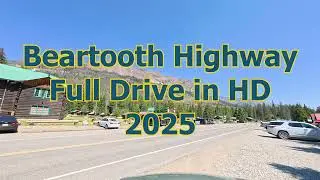 Beautiful Beartooth Highway - 4k HD Video - Full Drive.