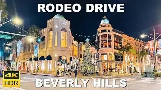 Step into Luxury: Beverly Hills, Rodeo Drive Walking Tour, Los Angeles City, California #subscribe