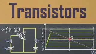 Transistors Explained Simply: Switches, Amplifiers, Cutoff, Saturation & Q-Point