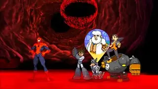 Marvel VS Capcom 2 - Spider-Man/Megaman/Tron Bonne - Expert Difficulty Playthrough