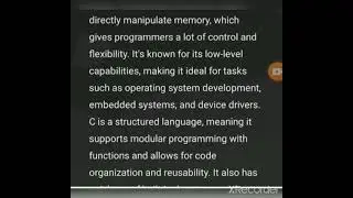 Introduction To C Programming Language | C Language Tutorial | Basics of C language 