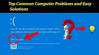Top Common Computer Problems and Easy Solutions  | Display Problem | SMPS | Blue Screen Error