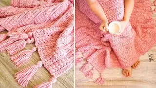 Peaceful Moments Afghan - Free Crochet Blanket Pattern | Yay For Yarn