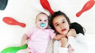 ЧУТЬ не УБИЛА ребенка😳 игра в боулинг almost killed a child bowling game